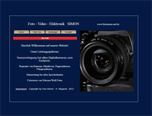 Tablet Screenshot of fotosimon-md.de